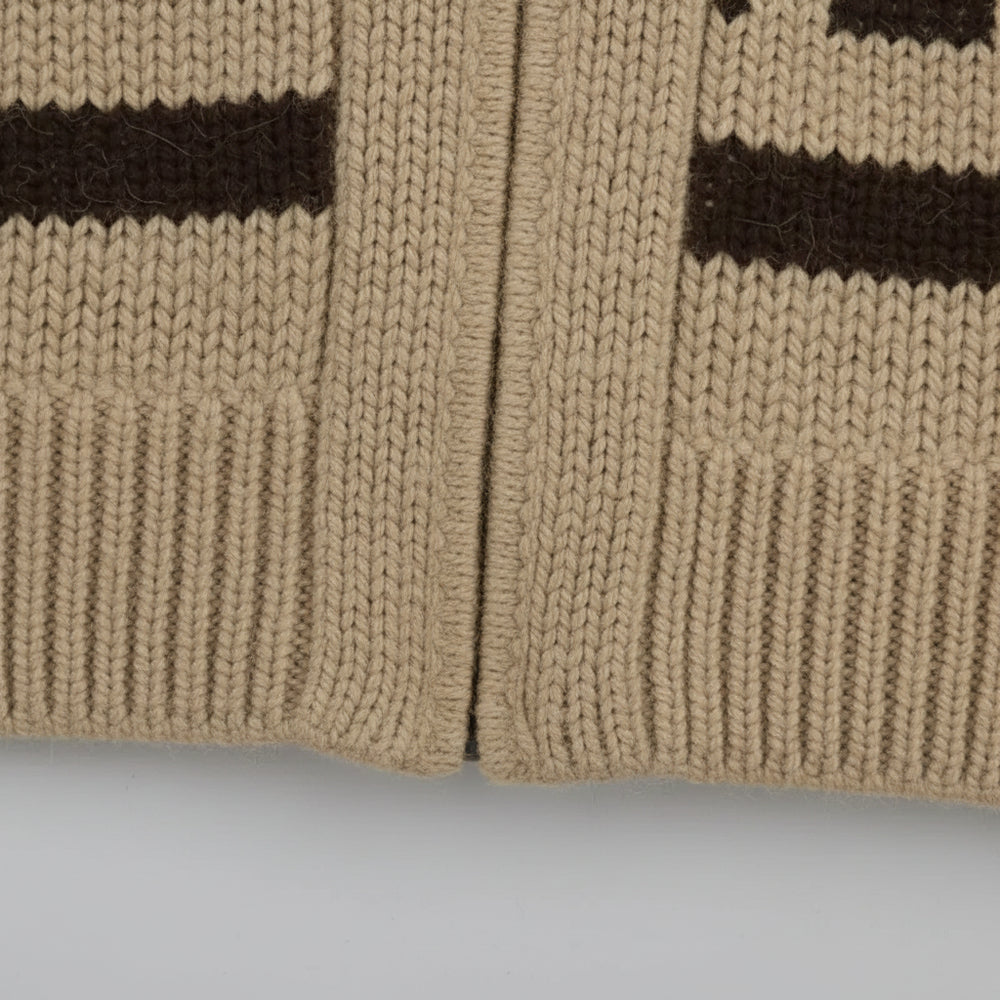 Lässige Herren Strickjacke mit Reißverschluss