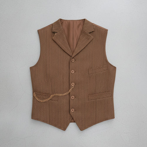 Herren Lederhose Weste