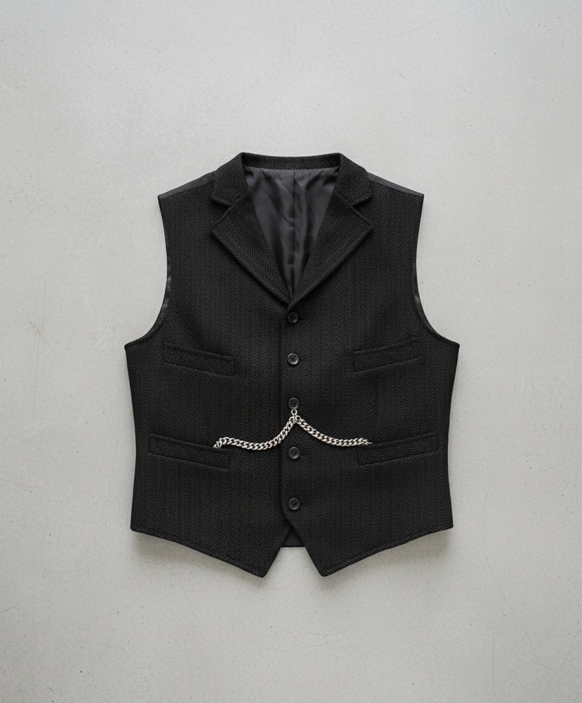 Herren Lederhose Weste