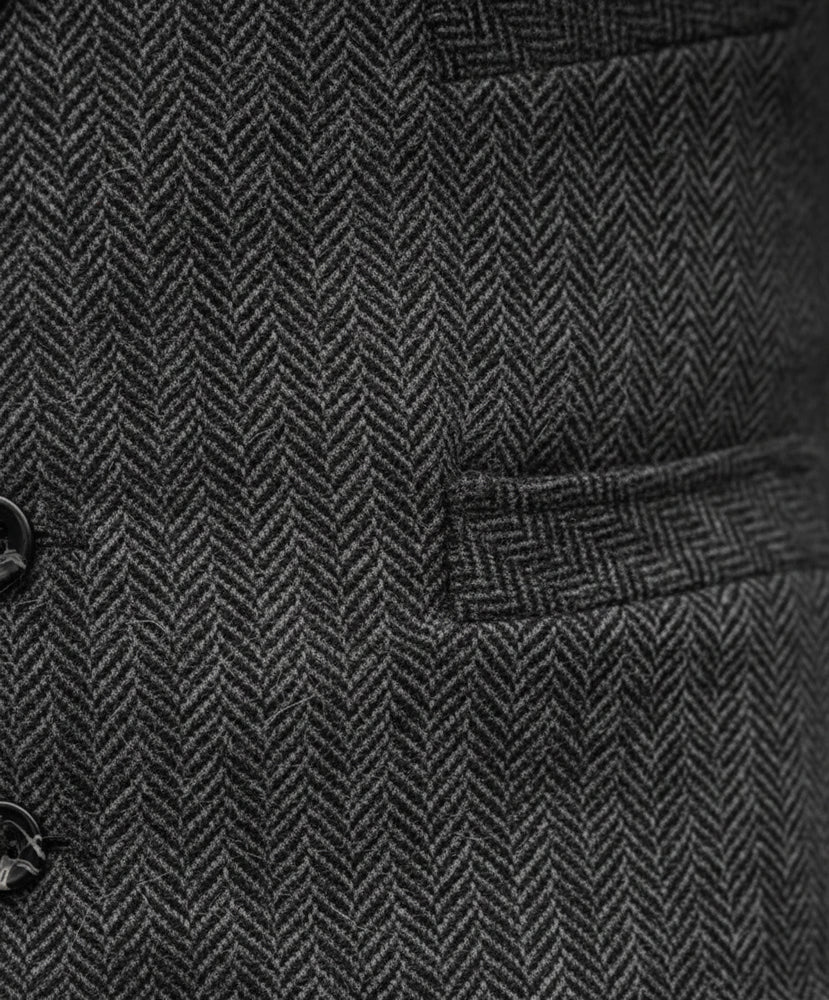 Herren Lederhose Weste