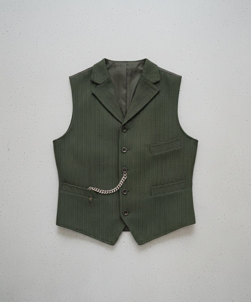 Herren Lederhose Weste