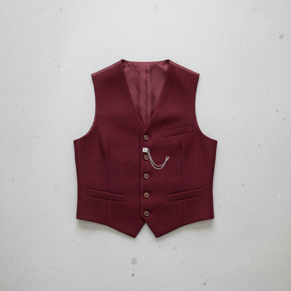 Herren Lederhose Weste