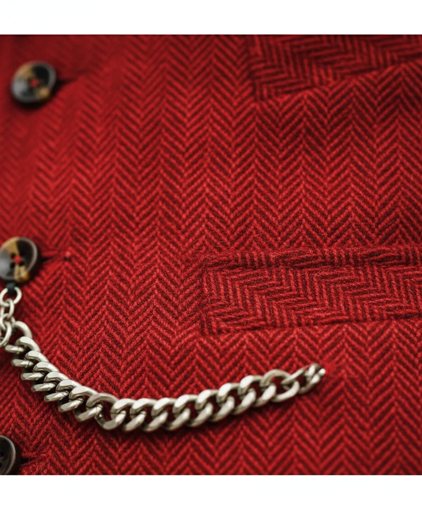 Herren Lederhose Weste