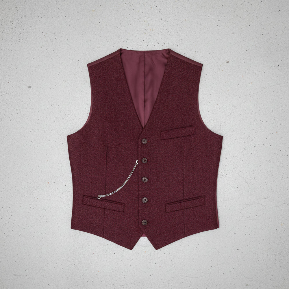 Herren Lederhose Weste