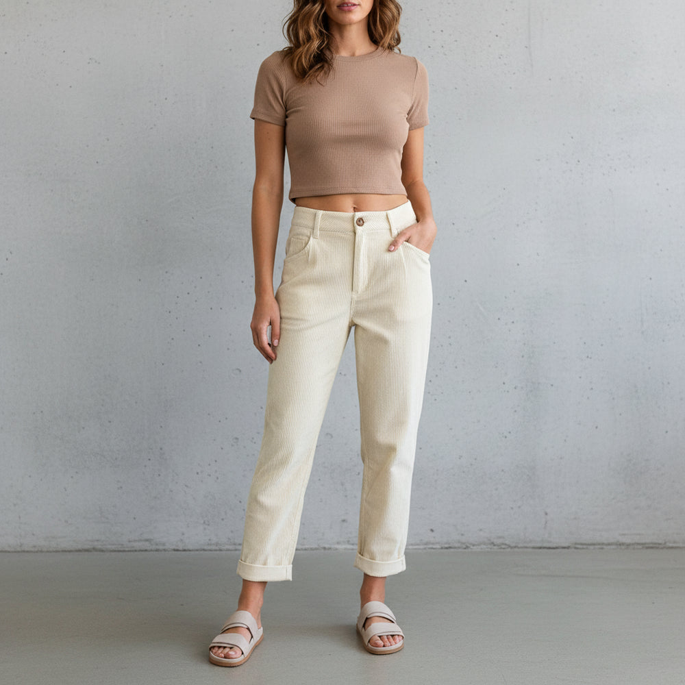 Legere Damen Cordhose