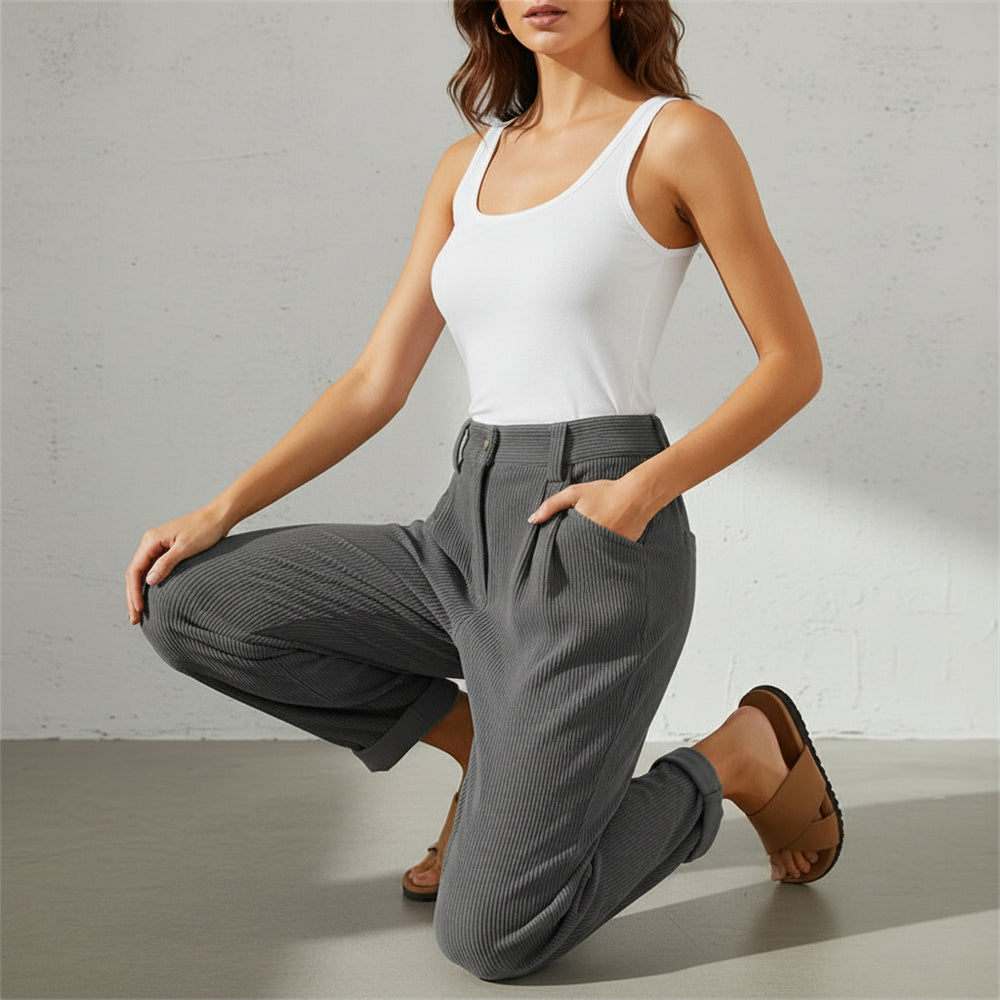 Legere Damen Cordhose