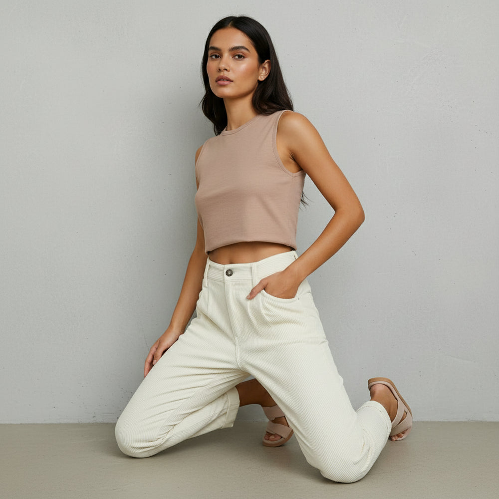 Legere Damen Cordhose