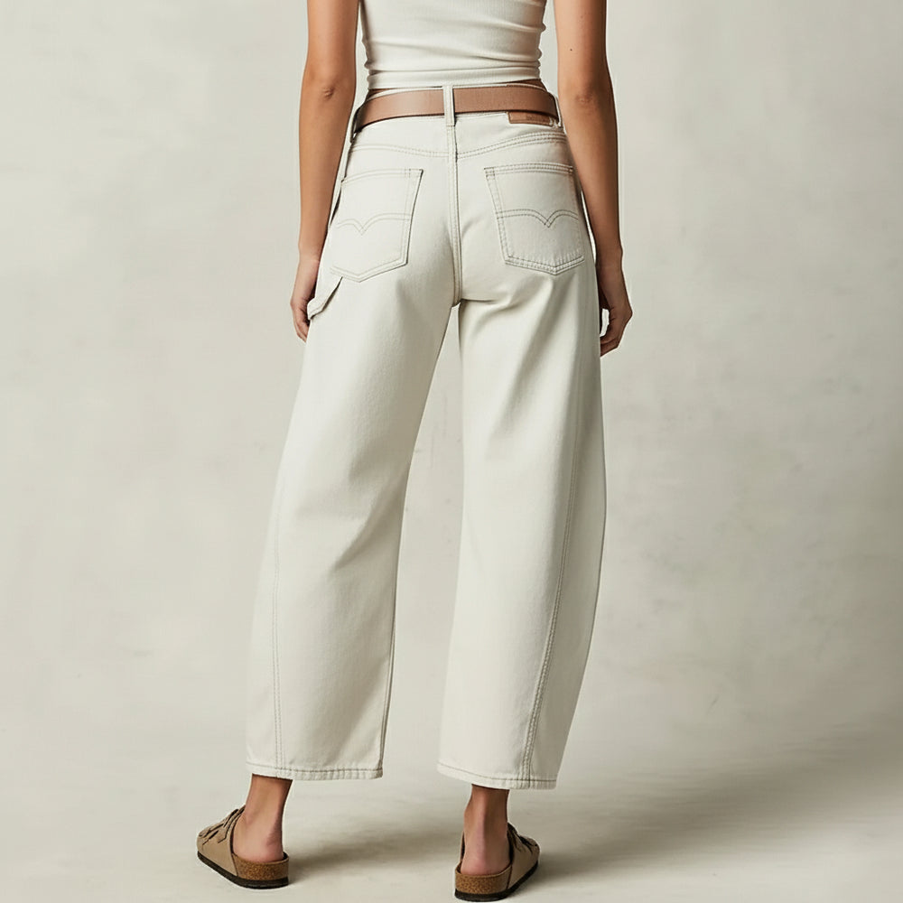 Damen Jeans mit Barrel Fit