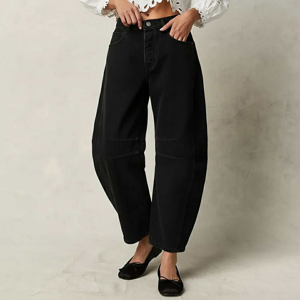 Damen Jeans mit Barrel Fit