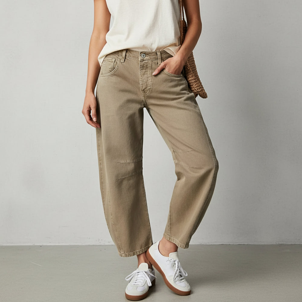 Damen Jeans mit Barrel Fit