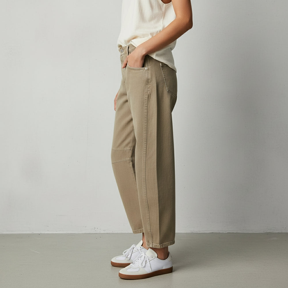 Damen Jeans mit Barrel Fit