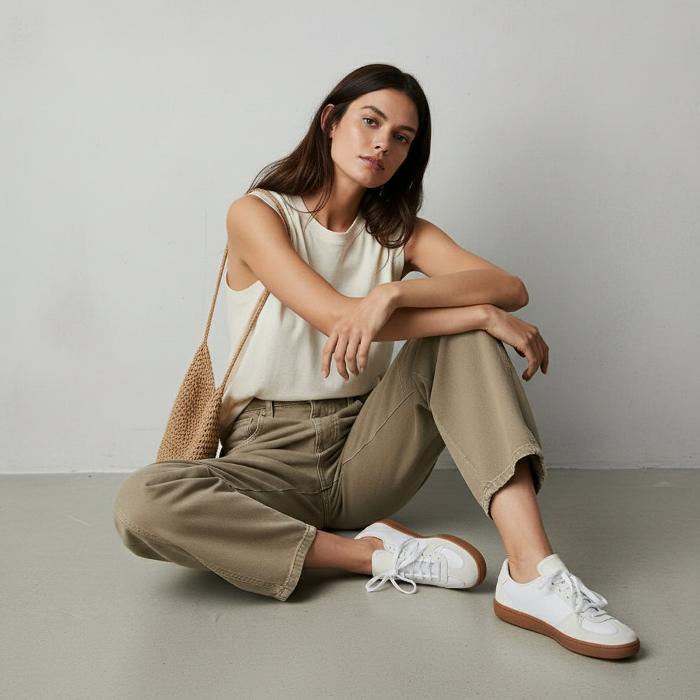 Damen Jeans mit Barrel Fit