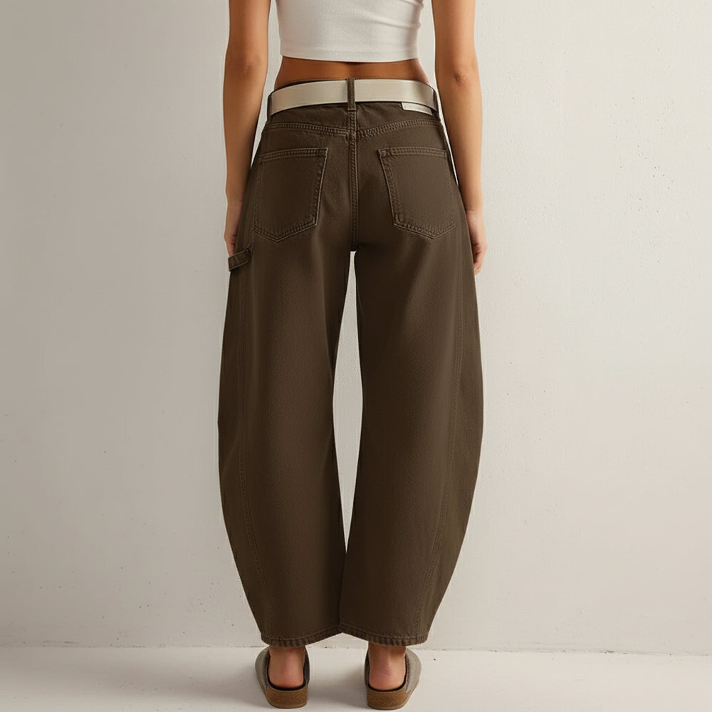 Damen Jeans mit Barrel Fit