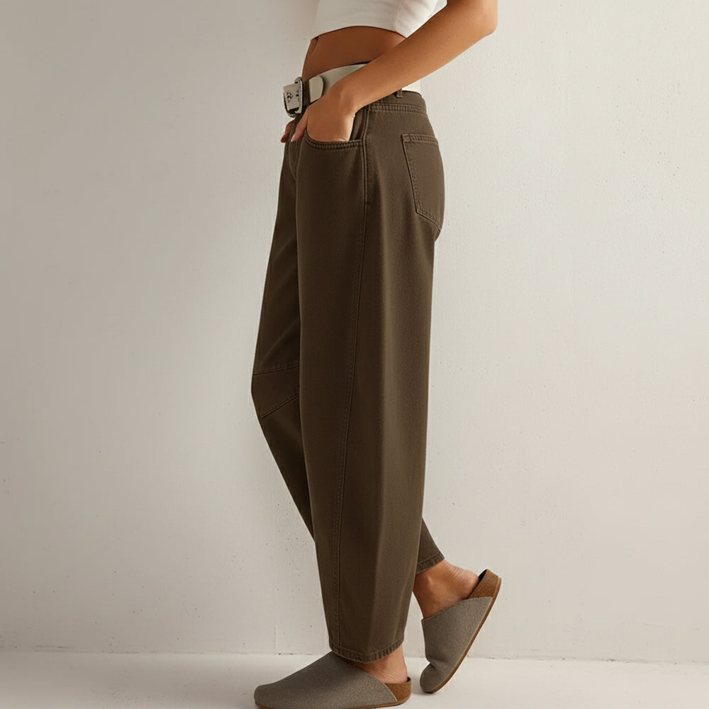 Damen Jeans mit Barrel Fit