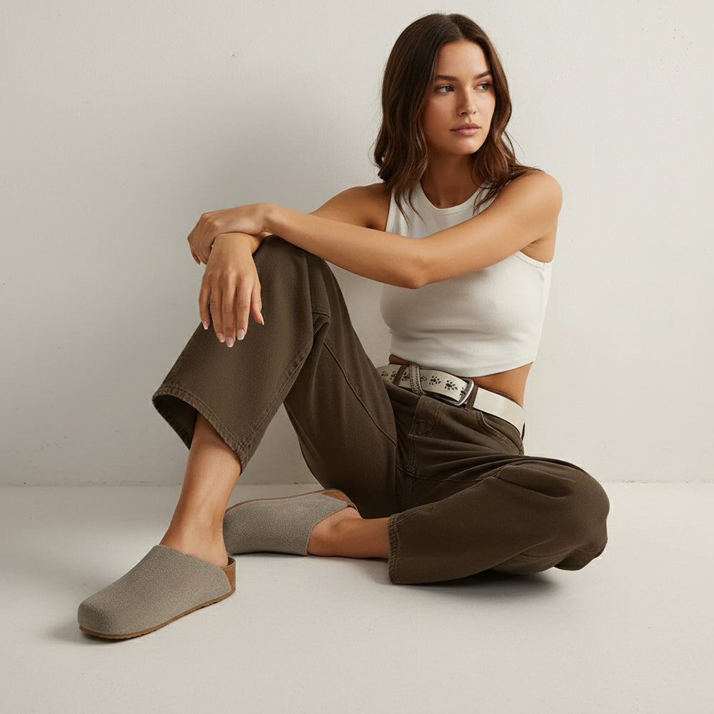 Damen Jeans mit Barrel Fit