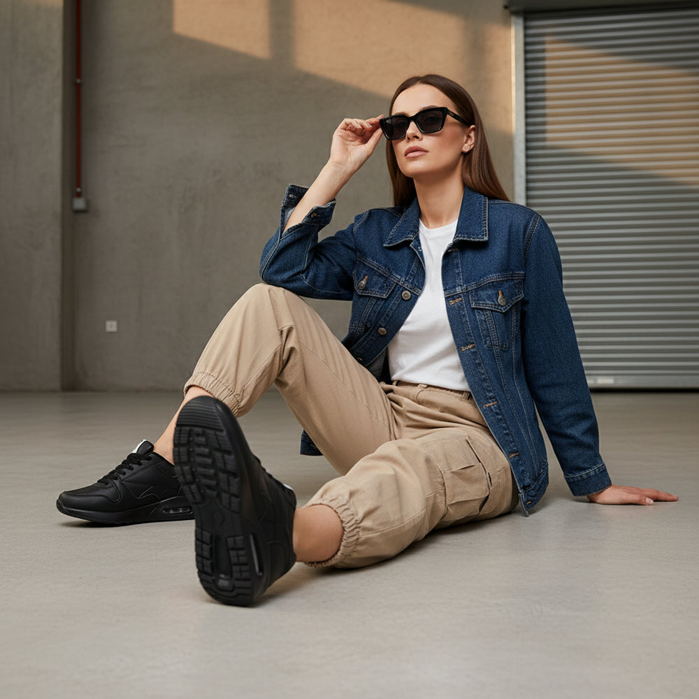 Damen Sneaker mit Luftpolsterung | Bequem