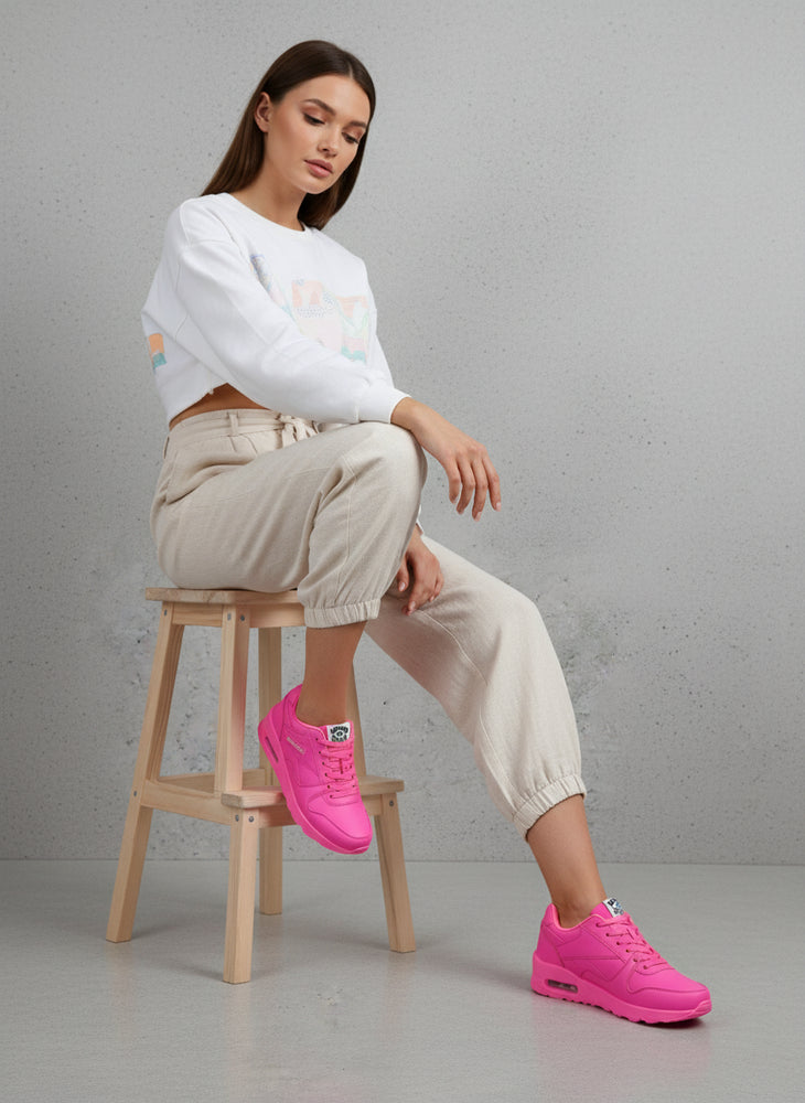 Damen Sneaker mit Luftpolsterung | Bequem