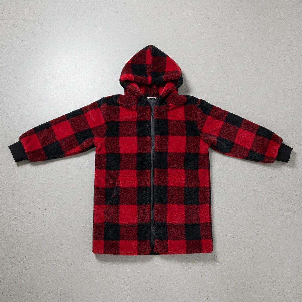 Damen Kunstfell Wintermantel | Elegant | Lang