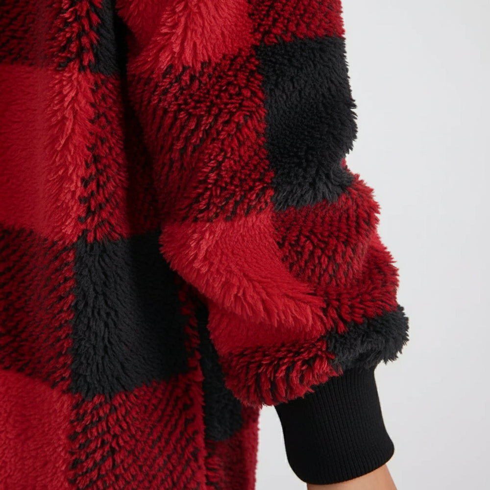 Damen Kunstfell Wintermantel | Elegant | Lang