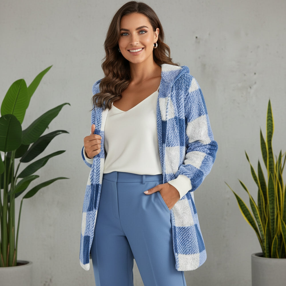 Damen Kunstfell Wintermantel | Elegant | Lang