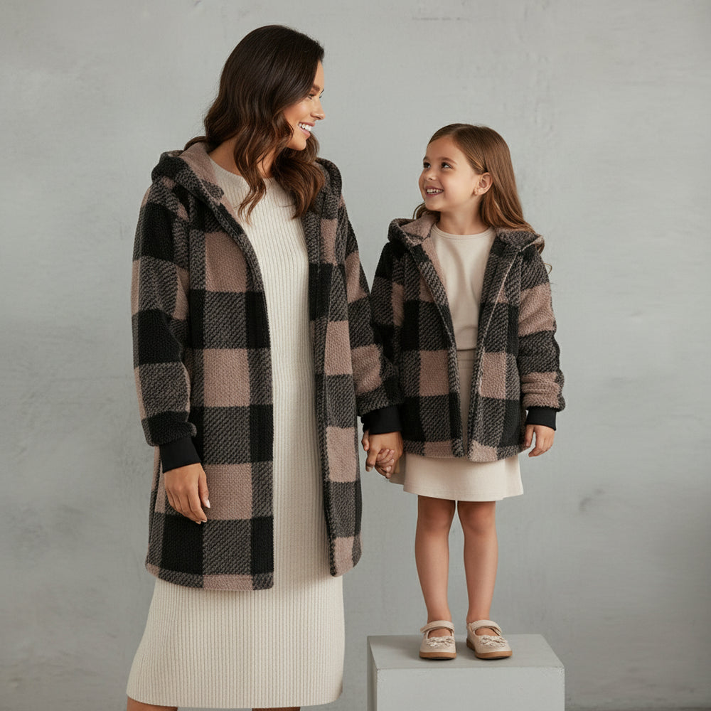 Damen Kunstfell Wintermantel | Elegant | Lang