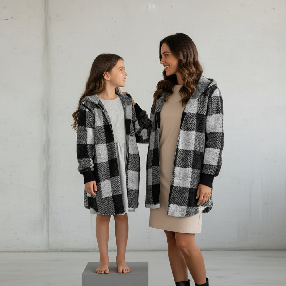 Damen Kunstfell Wintermantel | Elegant | Lang