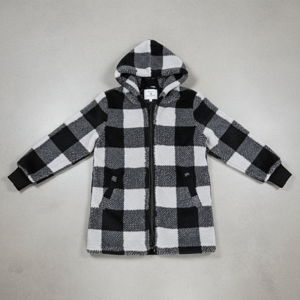 Damen Kunstfell Wintermantel | Elegant | Lang