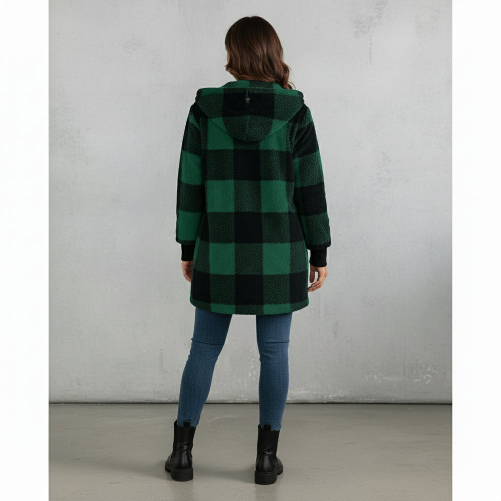 Damen Kunstfell Wintermantel | Elegant | Lang