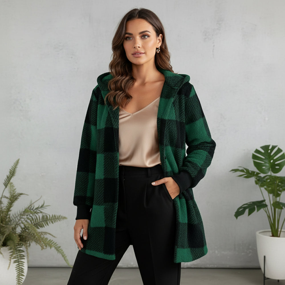 Damen Kunstfell Wintermantel | Elegant | Lang