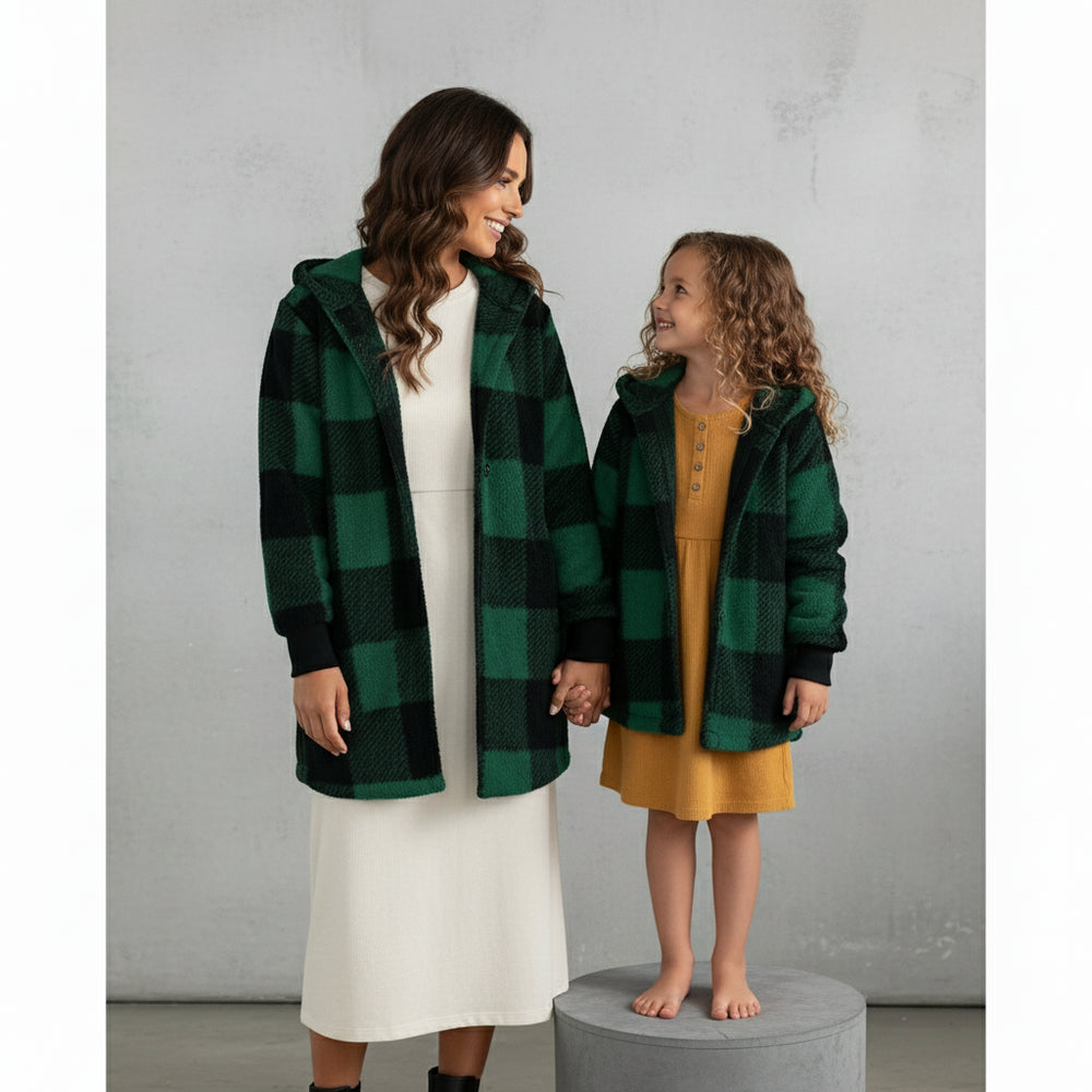 Damen Kunstfell Wintermantel | Elegant | Lang