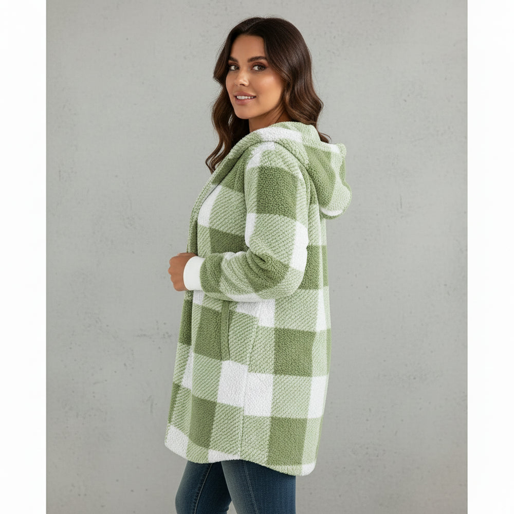 Damen Kunstfell Wintermantel | Elegant | Lang