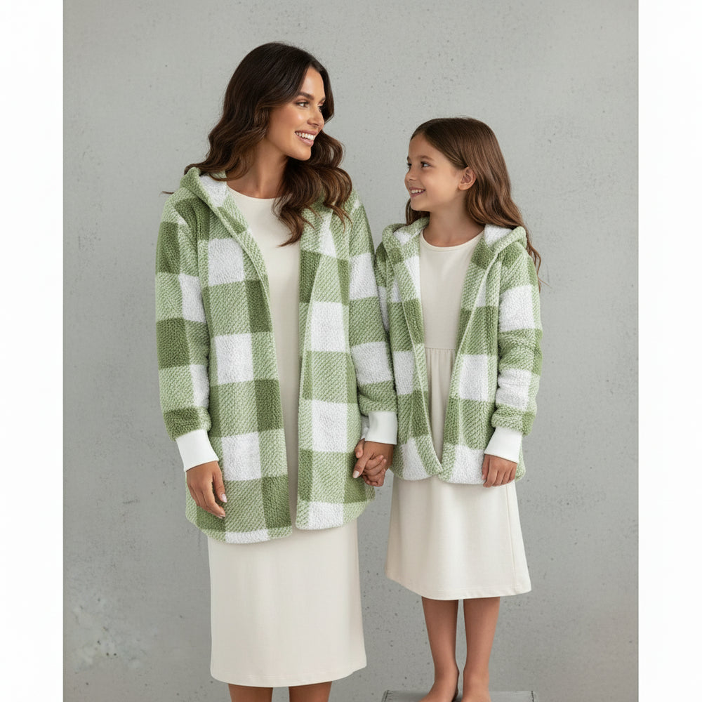 Damen Kunstfell Wintermantel | Elegant | Lang