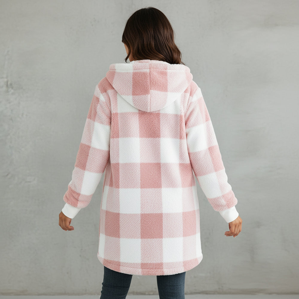 Damen Kunstfell Wintermantel | Elegant | Lang