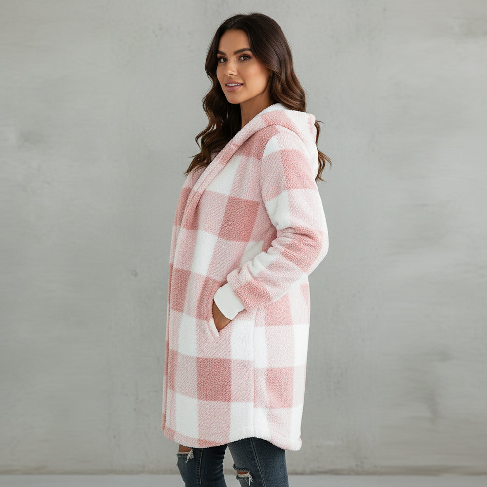 Damen Kunstfell Wintermantel | Elegant | Lang