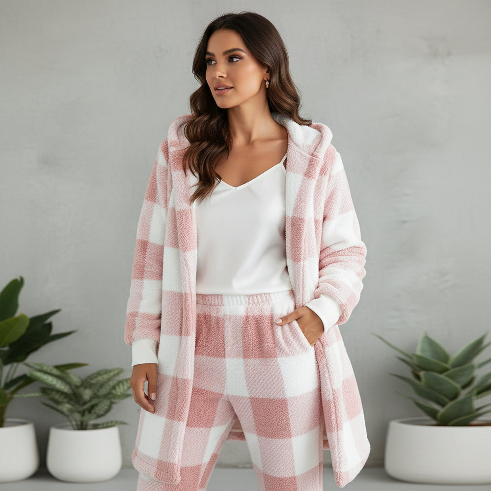 Damen Kunstfell Wintermantel | Elegant | Lang