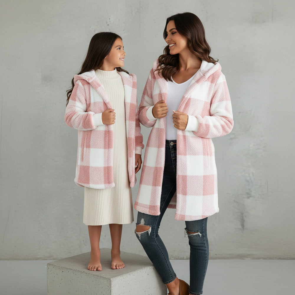 Damen Kunstfell Wintermantel | Elegant | Lang