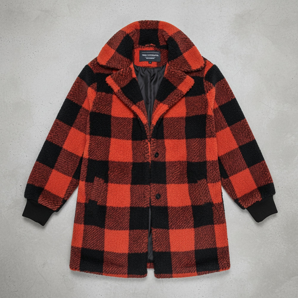 Damen Kunstfell Wintermantel | Elegant | Lang