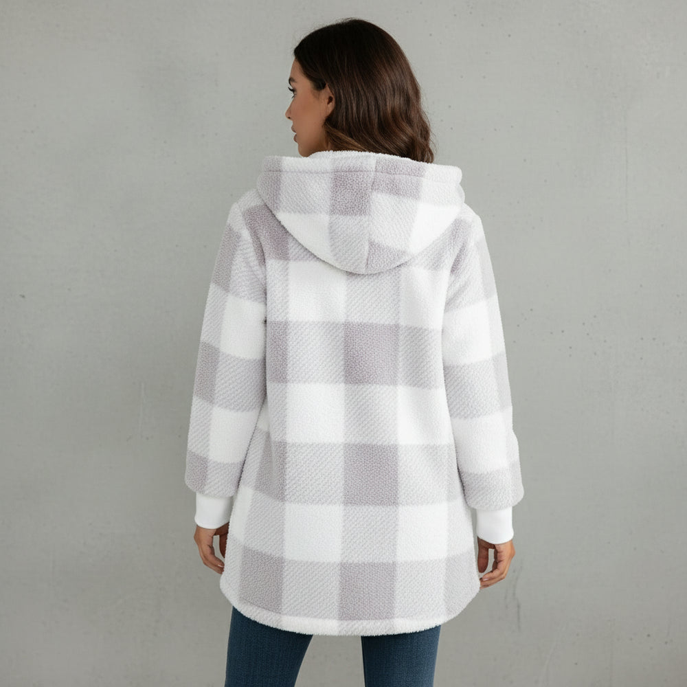 Damen Kunstfell Wintermantel | Elegant | Lang