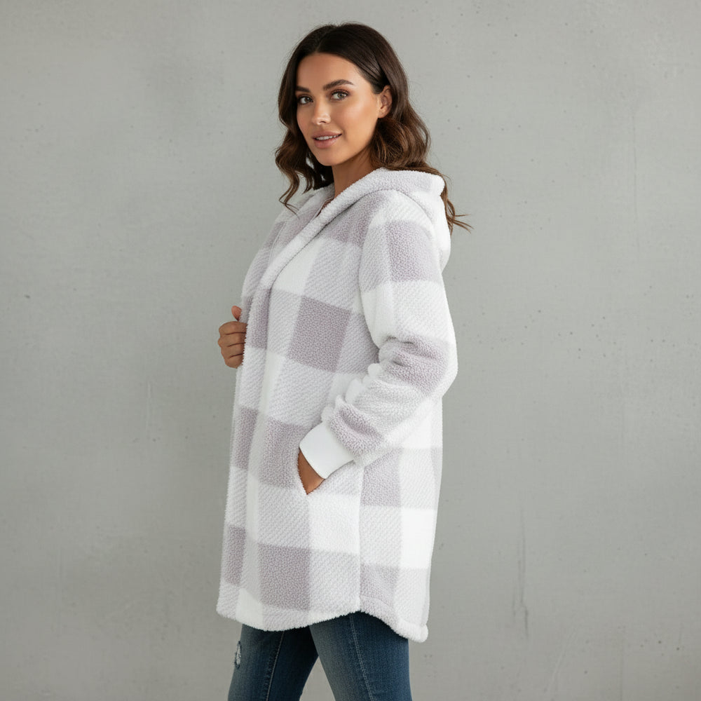 Damen Kunstfell Wintermantel | Elegant | Lang