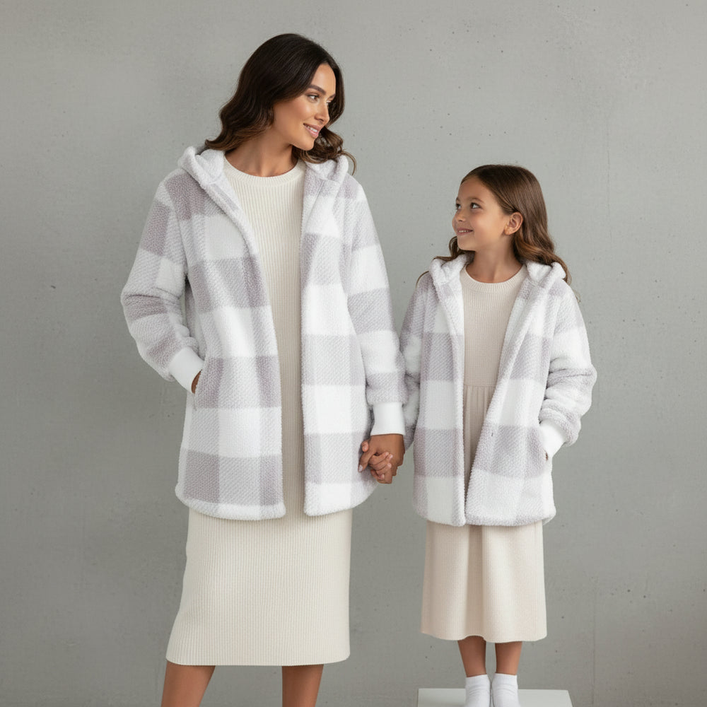 Damen Kunstfell Wintermantel | Elegant | Lang