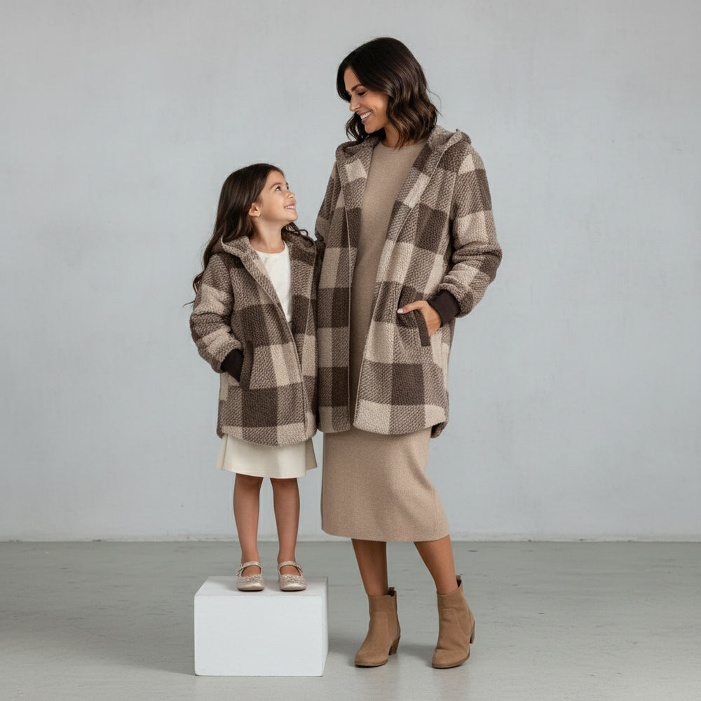 Damen Kunstfell Wintermantel | Elegant | Lang