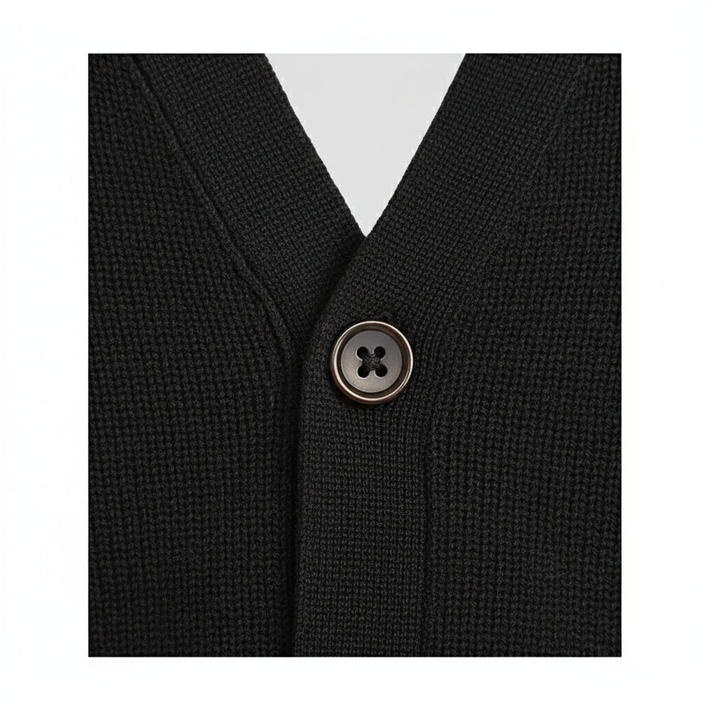 Lässiger Herren Cardigan Slim Fit V-Ausschnitt | Herbst/Winter