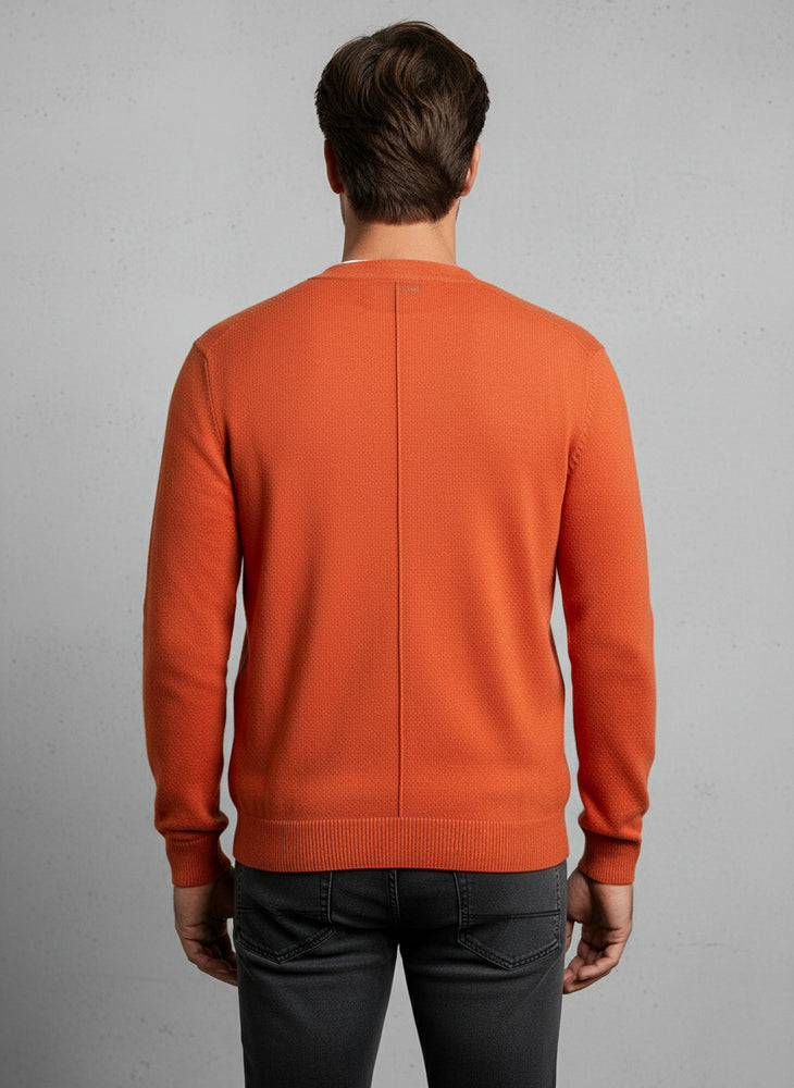 Lässiger Herren Cardigan Slim Fit V-Ausschnitt | Herbst/Winter