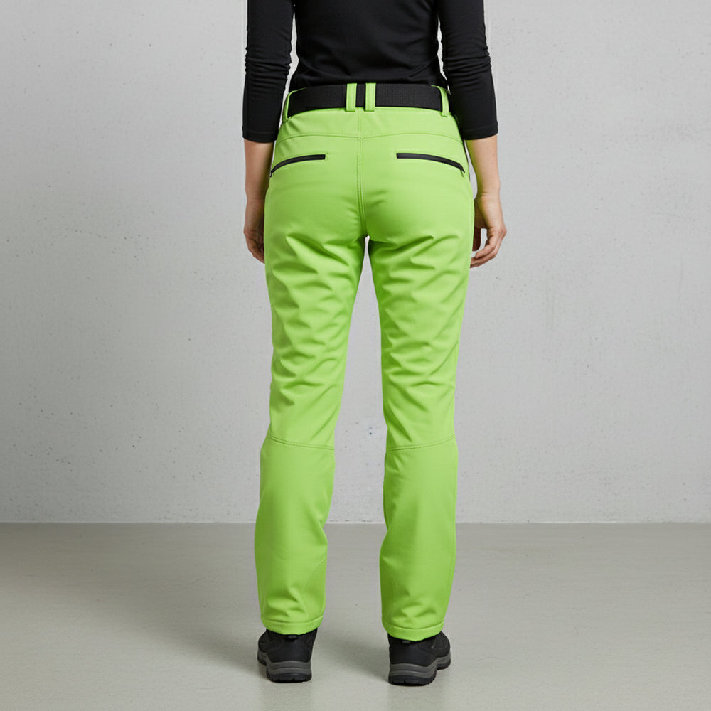 Damen Winter Softshellhose | Warm & Wasserdicht