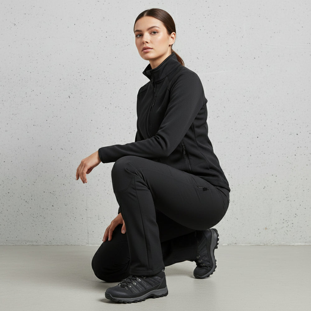 Damen Winter Softshellhose | Warm & Wasserdicht
