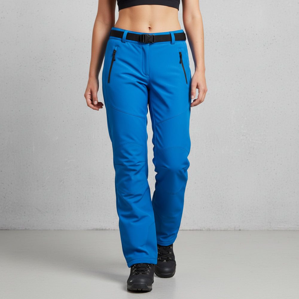 Damen Winter Softshellhose | Warm & Wasserdicht