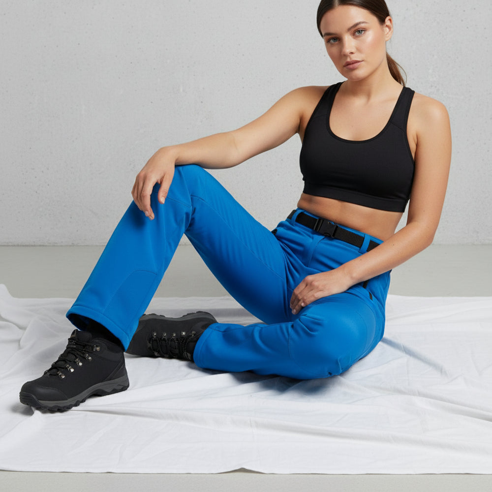 Damen Winter Softshellhose | Warm & Wasserdicht