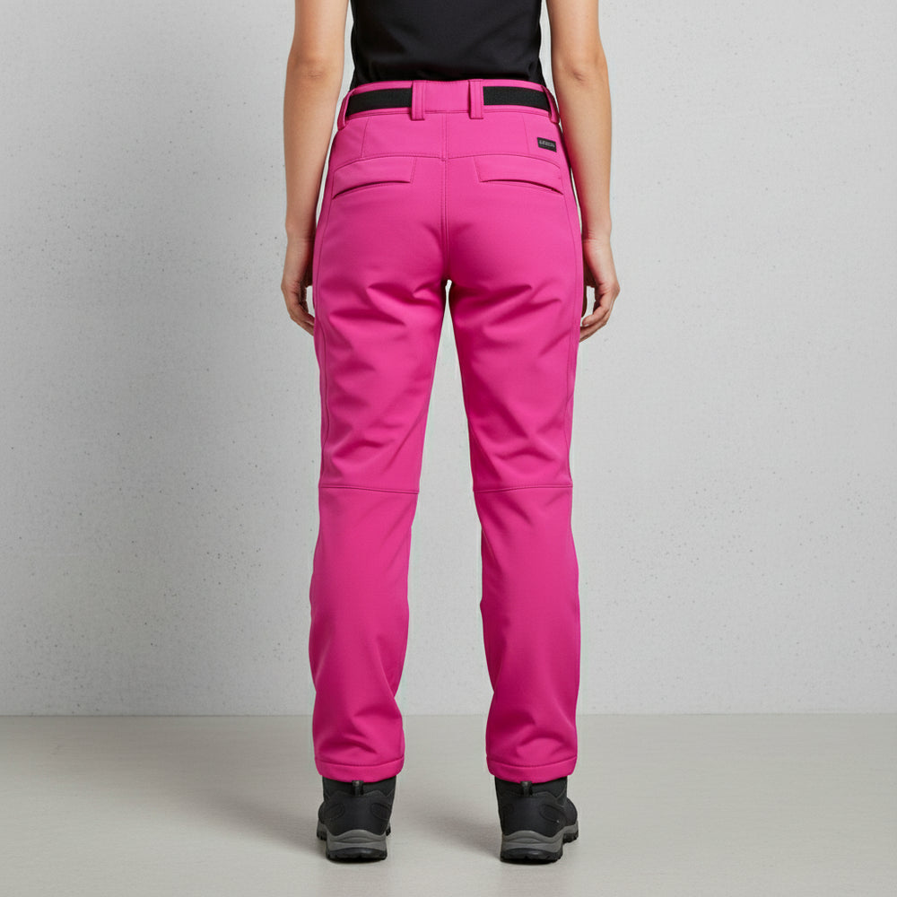 Damen Winter Softshellhose | Warm & Wasserdicht