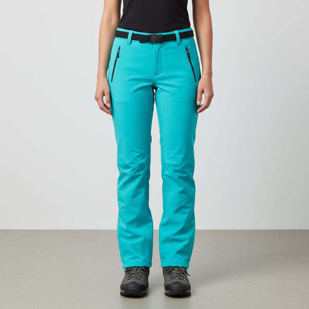 Damen Winter Softshellhose | Warm & Wasserdicht