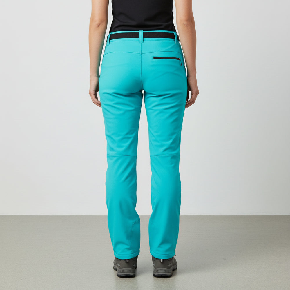 Damen Winter Softshellhose | Warm & Wasserdicht